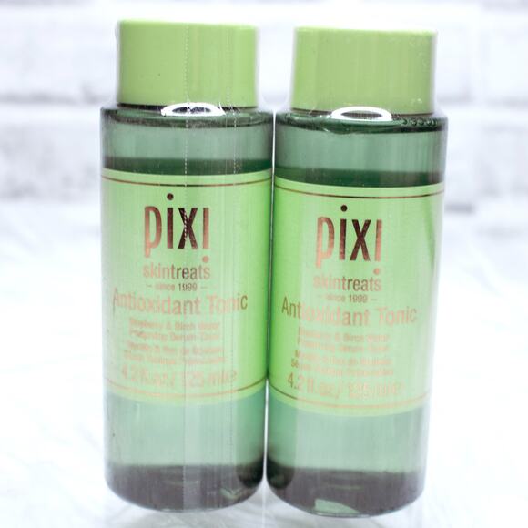Pixi Skintreats Antioxidant Skin Face Tonic Serum Toner LOT OF 2 NEW Blueberry - Picture 1 of 4